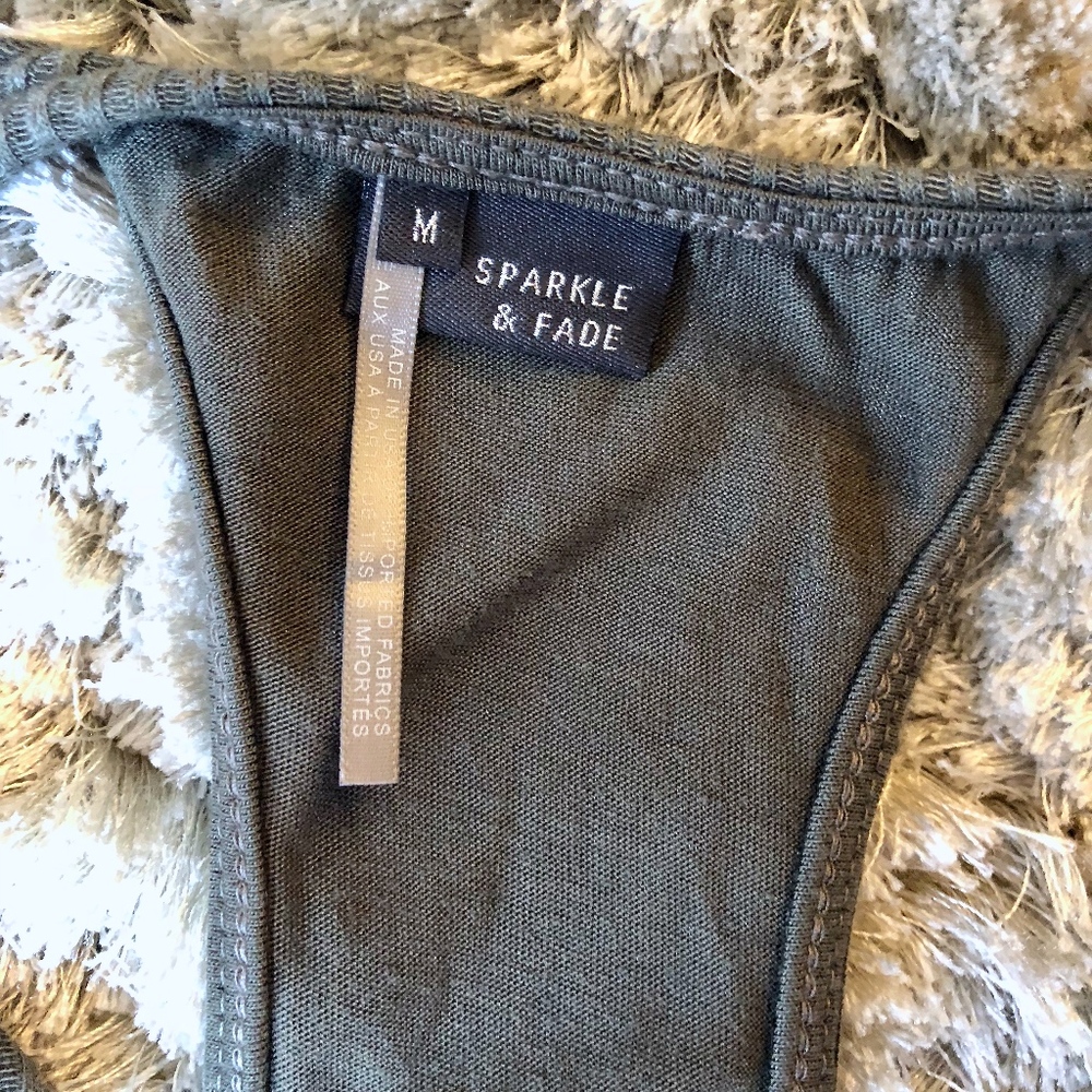 SPARKLE&FADE: OLIVE GREEN MAXI - Picture 6 of 7